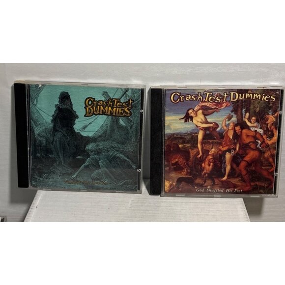 Crash Test Dummies God Shuffled His Feet & The Ghosts That Haunt Me CD Album Set - Picture 1 of 9